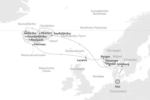 Norwegen & Island - Naturgewalten zum Greifen nah