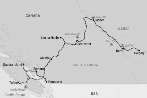 Lodge-Abenteuer Westkanada