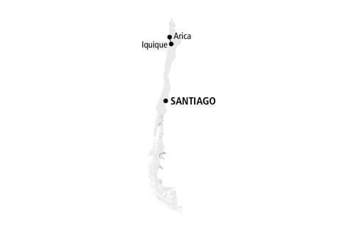 Zubucherreise Arica - Iquique, der hohe Norden