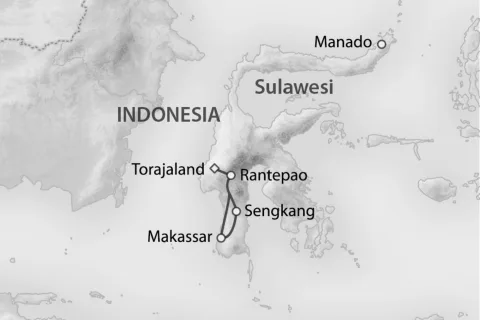 Sulawesi-Torajaland Rundreise