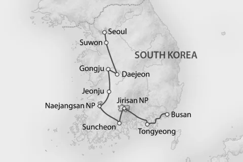 Mietwagen Rundreise «Unbekanntes Korea»