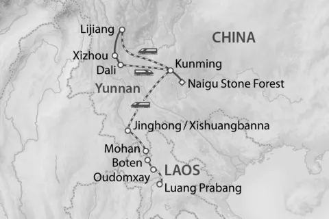 Laos - Yunnan: Auf Schienen durch zwei Welten