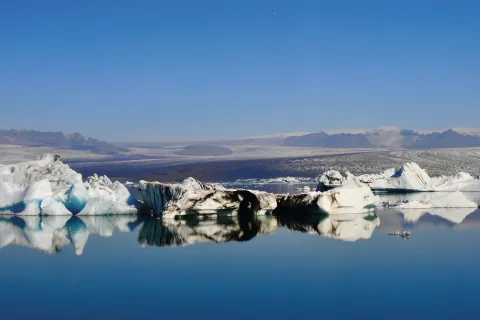 Reise ins winterliche Island