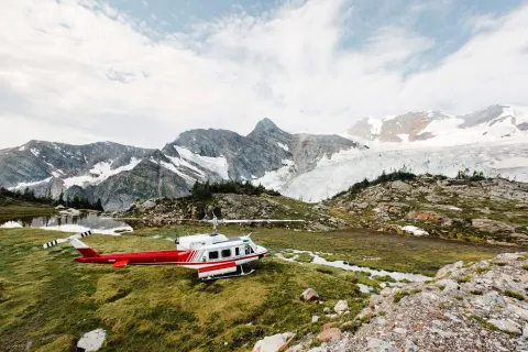 Helikopterwandern in den Rockies