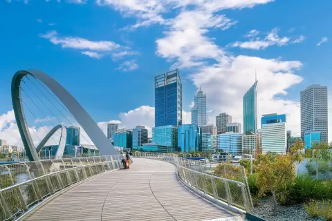 Terra Australis mit Perth