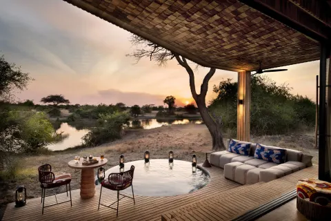 &Beyond Grumeti Serengeti River Lodge