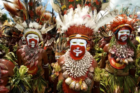 Begegnung mit Papua Neuguinea
