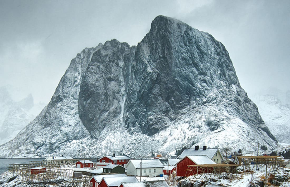 Hamnoy, Norwegen Hamnoy, Norwegen