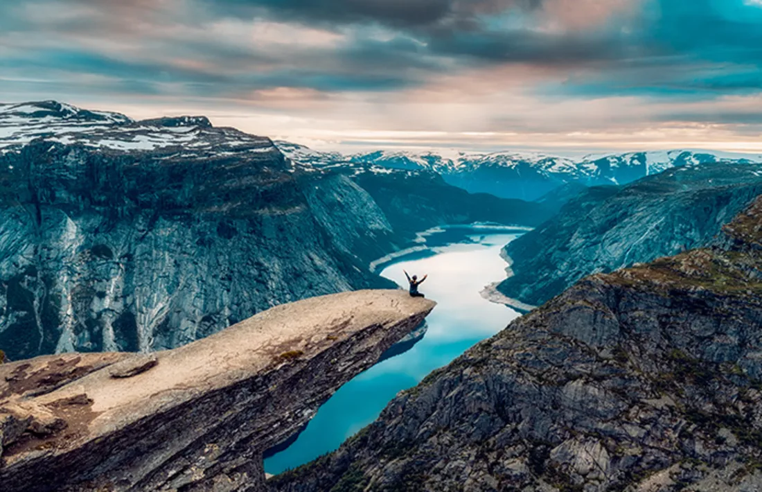 Trolltunga, Norwegen Trolltunga, Norwegen