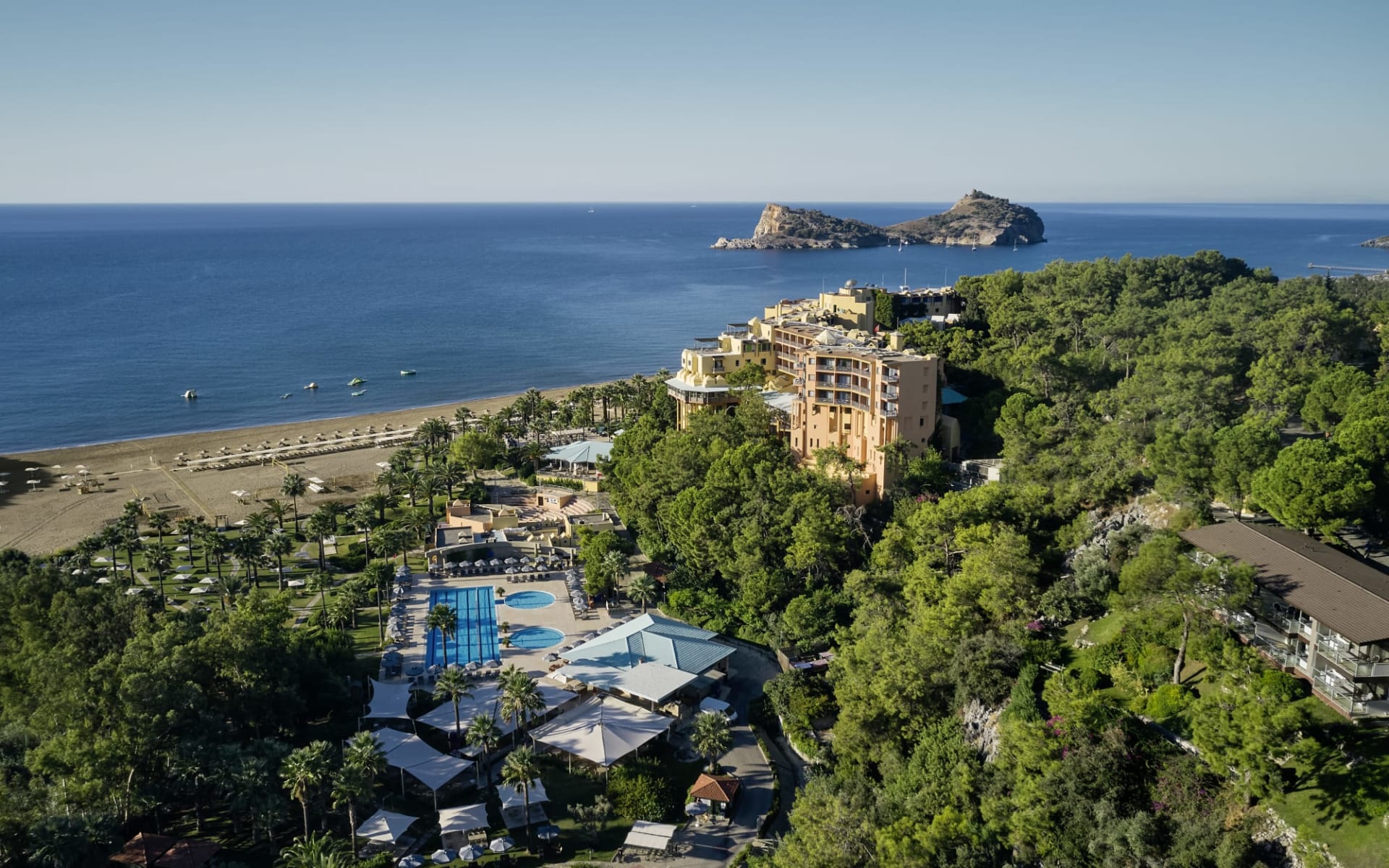 Badeferien im ROBINSON SARIGERME PARK ab Sarigerme: Aerial_Seaview Badeferien im ROBINSON SARIGERME PARK ab Sarigerme: Aerial_Seaview
