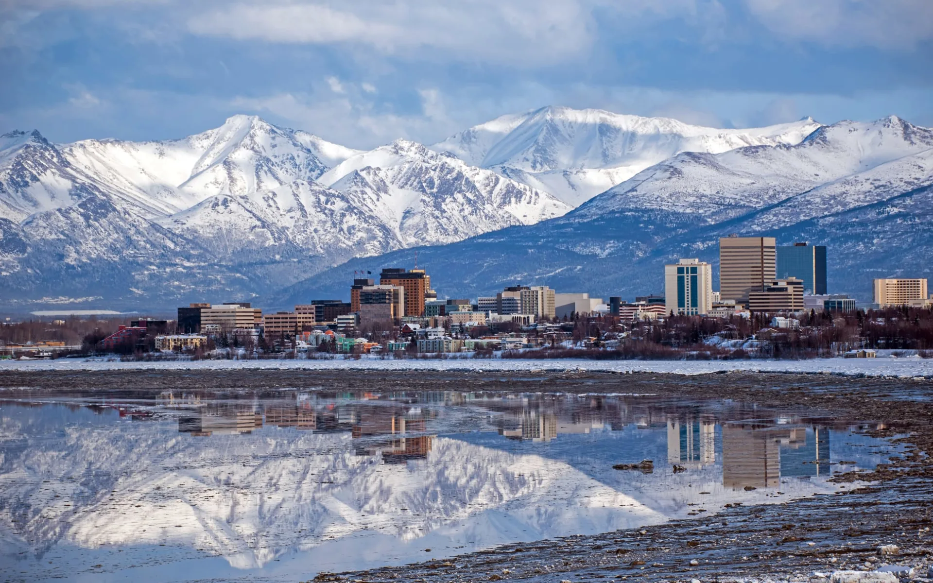 Spirit of the North ab Anchorage: Alaska - Anchorage - Skyline Spirit of the North ab Anchorage: Alaska - Anchorage - Skyline