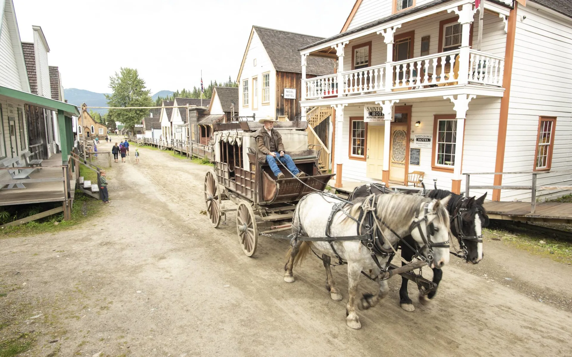 Gold Rush Trail ab Vancouver: Bakerville Gold Rush Trail ab Vancouver: Bakerville