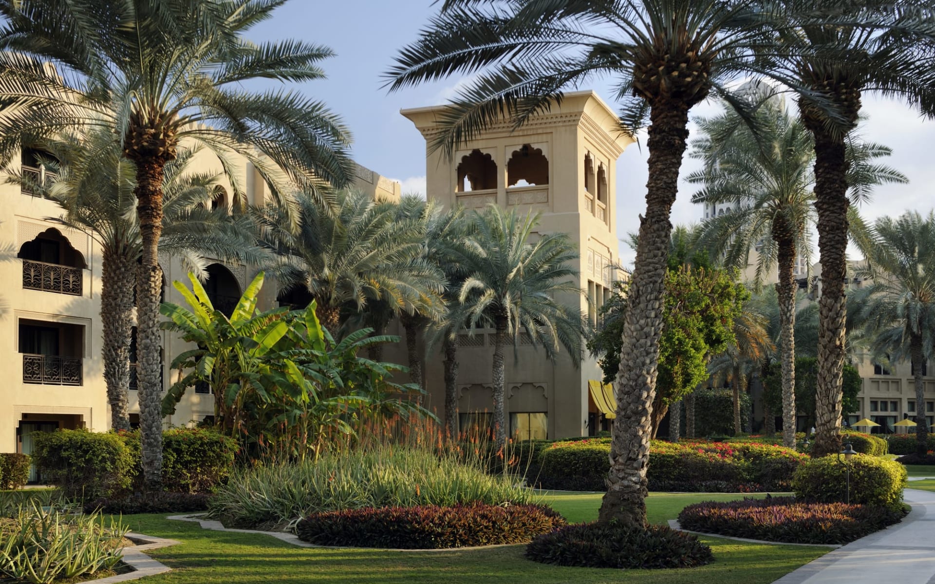Arabian Court at One&Only Royal Mirage in Dubai: exterior: Arabian Court at One&Only Royal Mirage in Dubai: exterior: