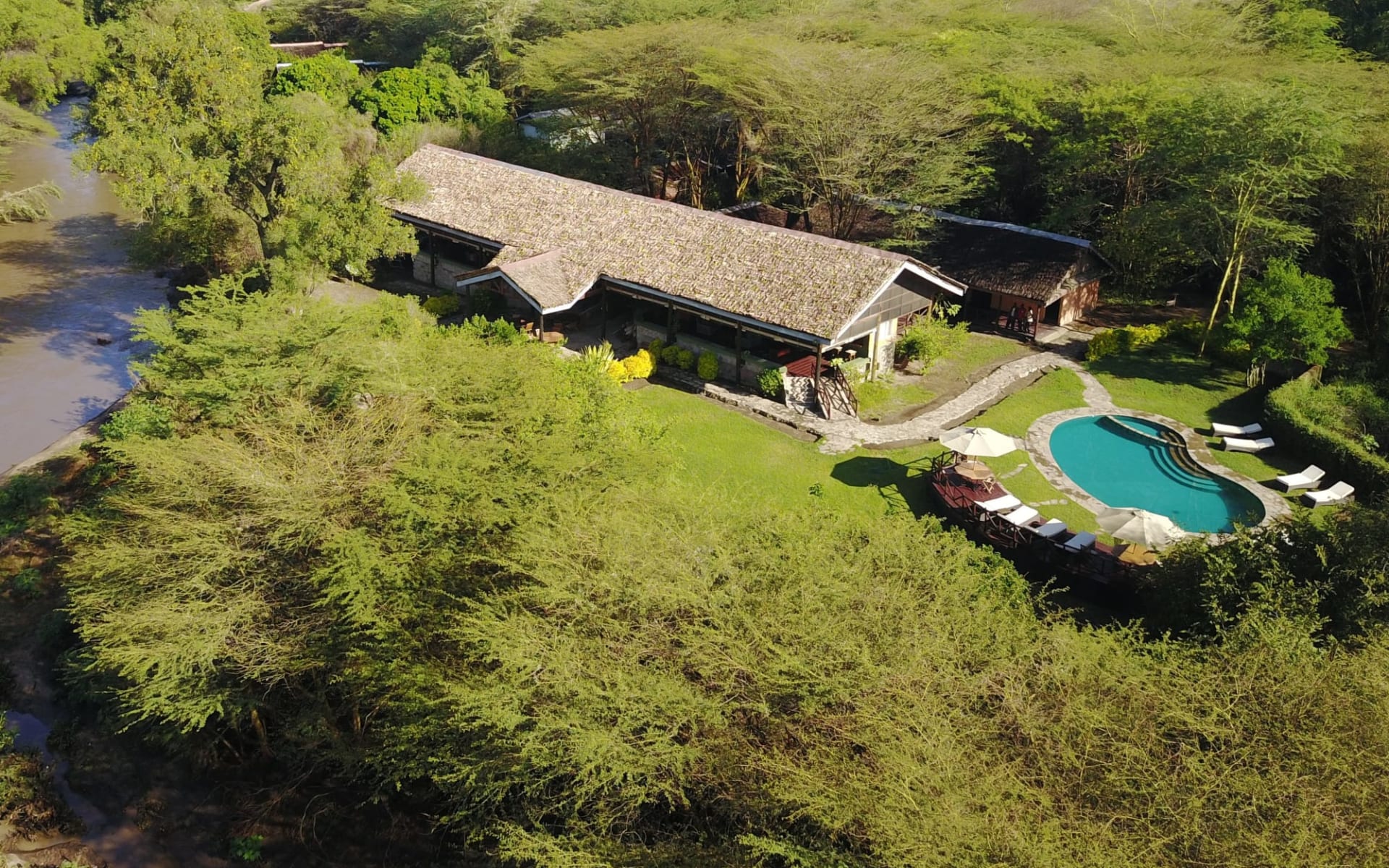 Tipilikwani Mara Camp in Masai Mara: exterior: Tipilikwani Mara Camp in Masai Mara: exterior: