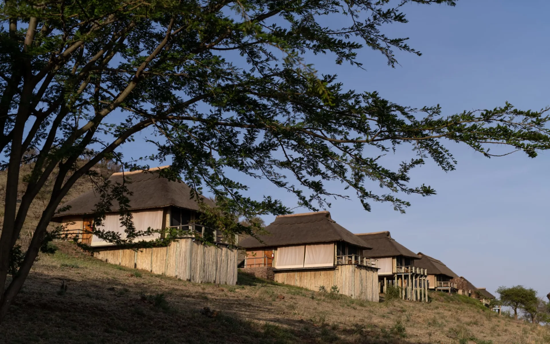 Kubu Kubu Tented Lodge in Serengeti: exterior: Kubu Kubu Tented Lodge in Serengeti: exterior:
