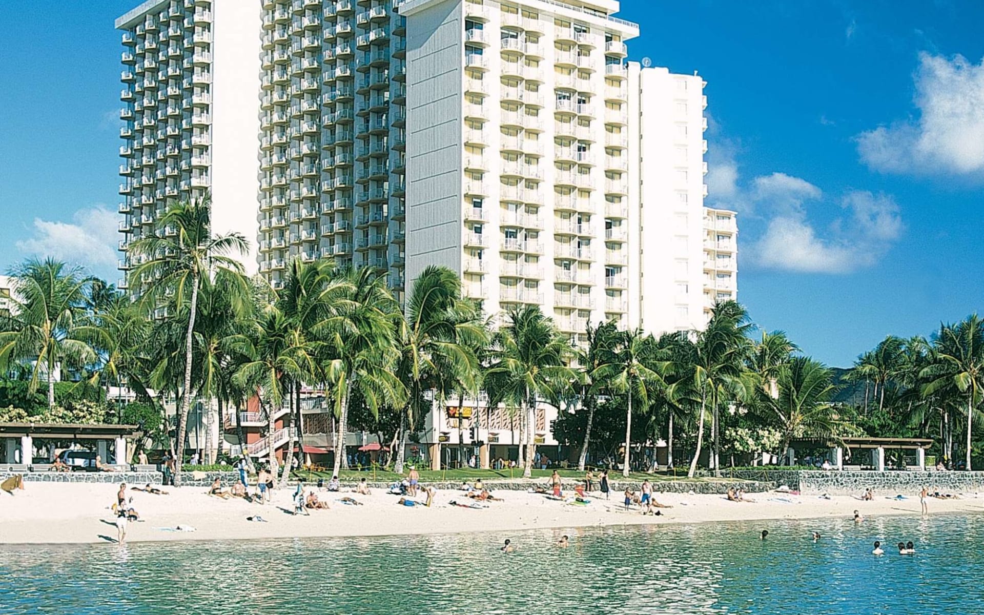 Aston Waikiki Beach Tower in Honolulu: Aston Waikiki Beach Hotel2_Aussenansicht Aston Waikiki Beach Tower in Honolulu: Aston Waikiki Beach Hotel2_Aussenansicht