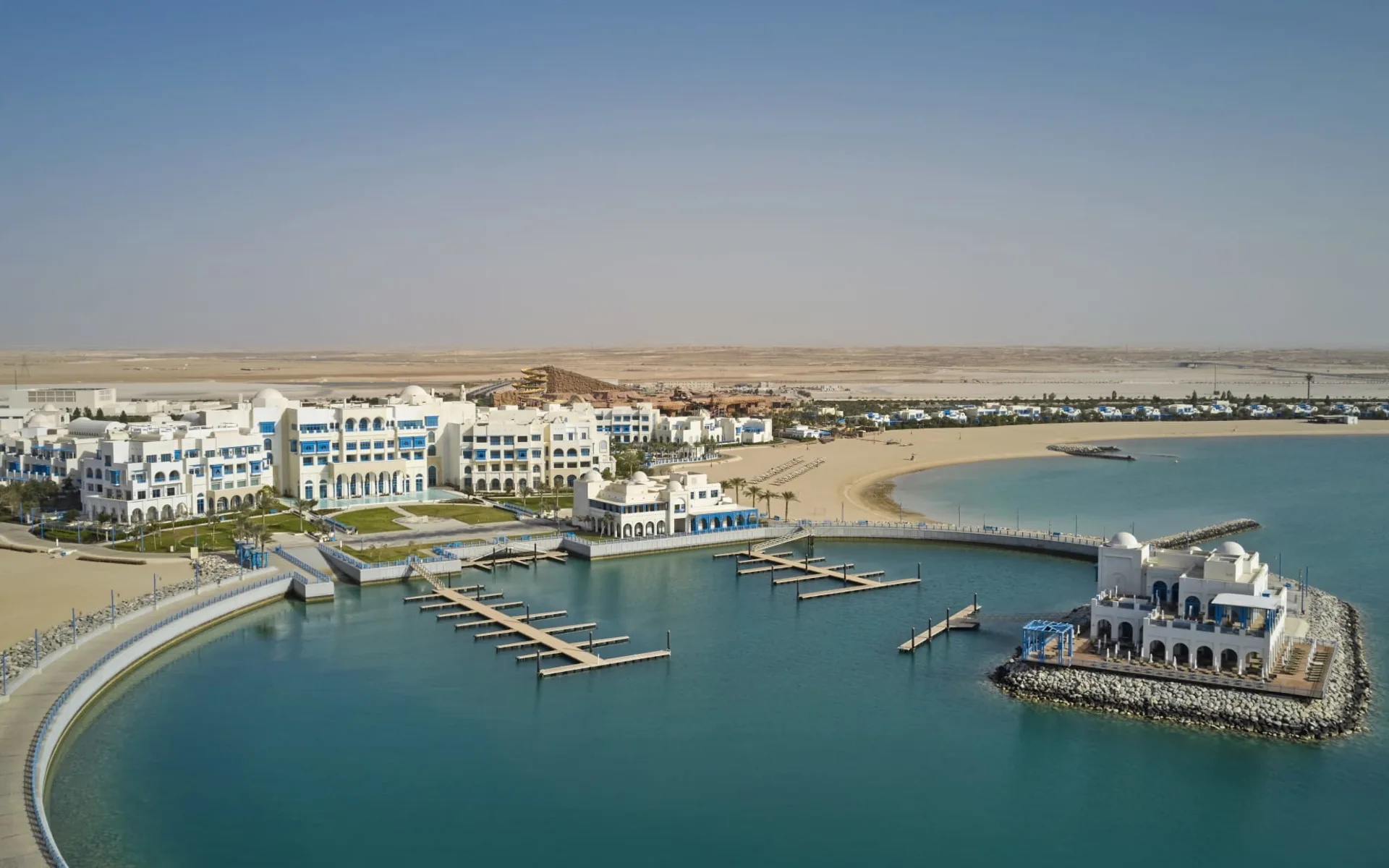 Hilton Salwa Beach Resort & Villas in Doha: DJI_0003 Hilton Salwa Beach Resort & Villas in Doha: DJI_0003