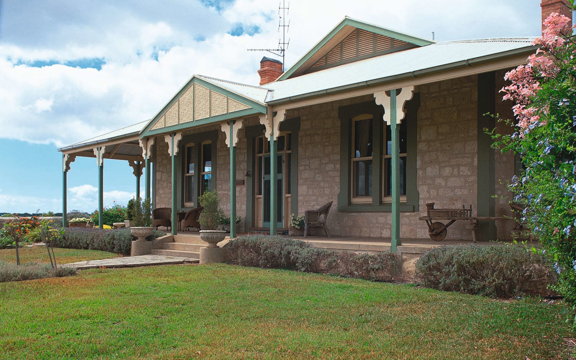 Stranraer Homestead B&B in Kangaroo I.- Kingscote:  Exterior Stranraer Homestead Kangaroo Island  Sicht von aussen