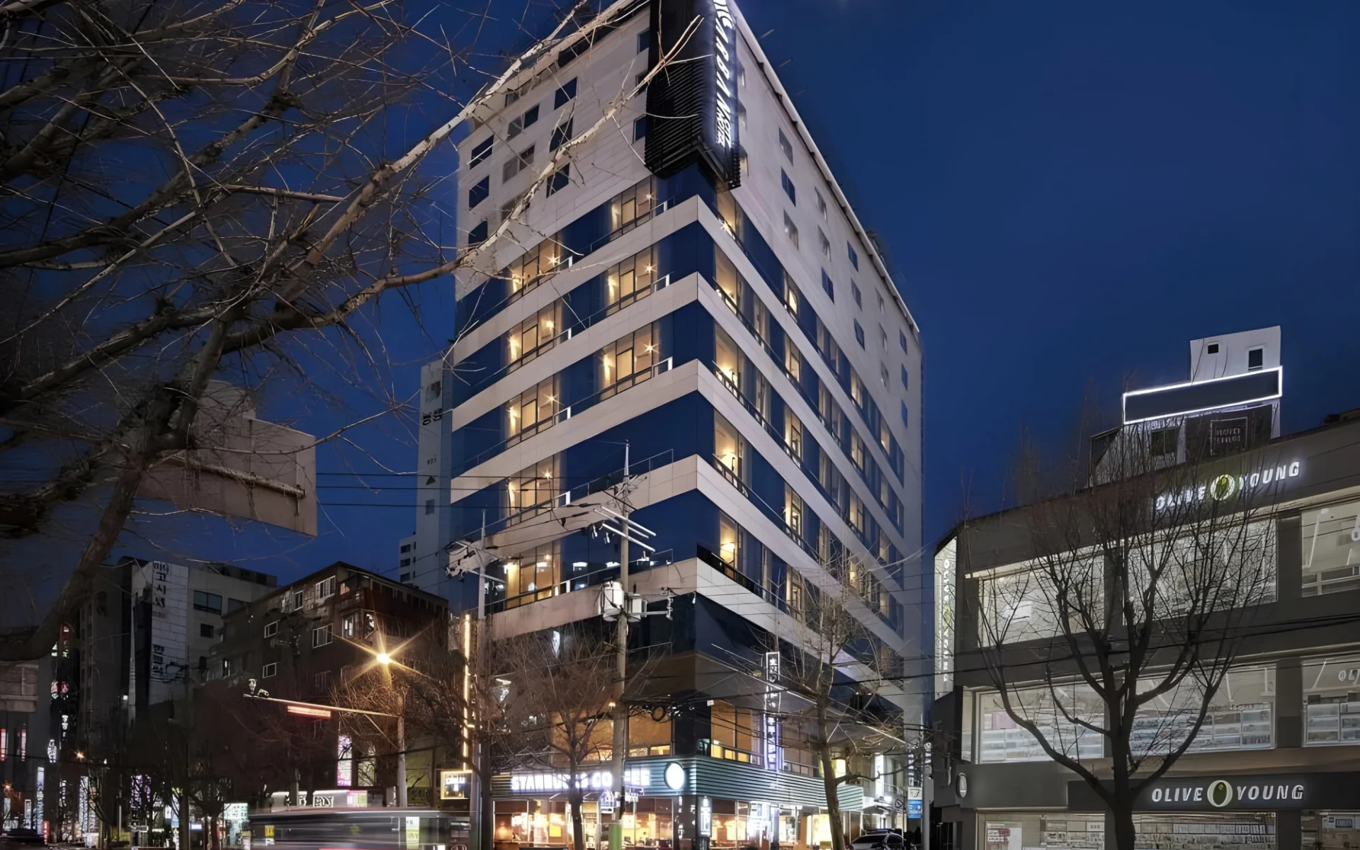 Arban City Hotel in Busan:  Exterior view