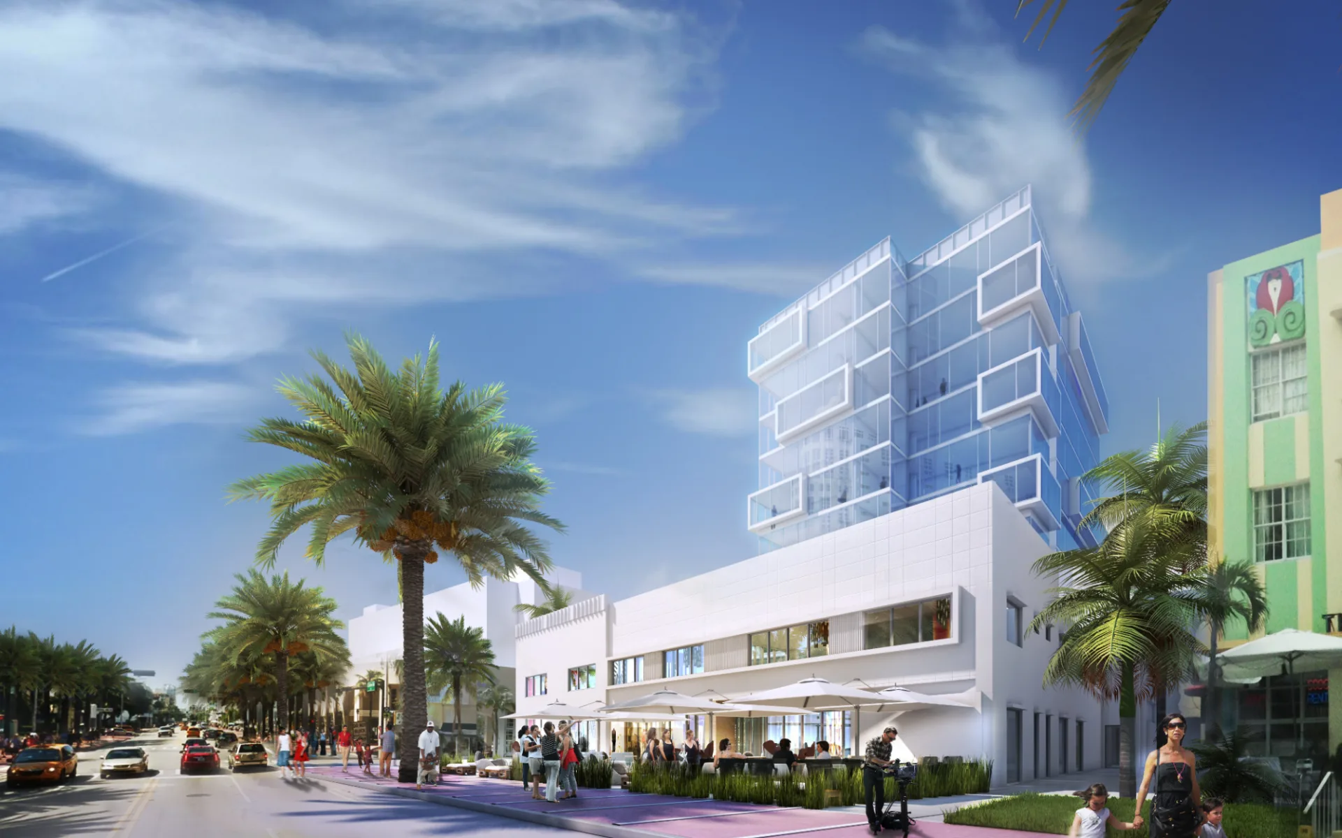 Hyatt Centric South Beach in Miami Beach: Hyatt Centric South Beach - Aussenansicht Hyatt Centric South Beach in Miami Beach: Hyatt Centric South Beach - Aussenansicht