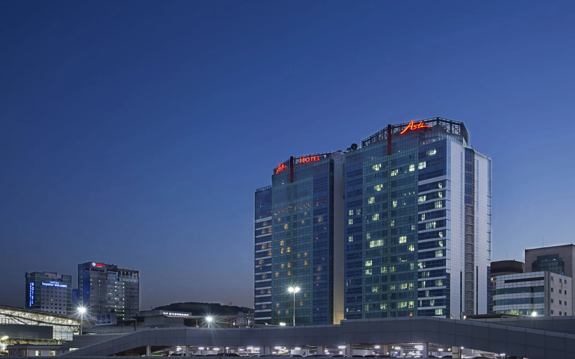 Asti Hotel Busan:  Outside view