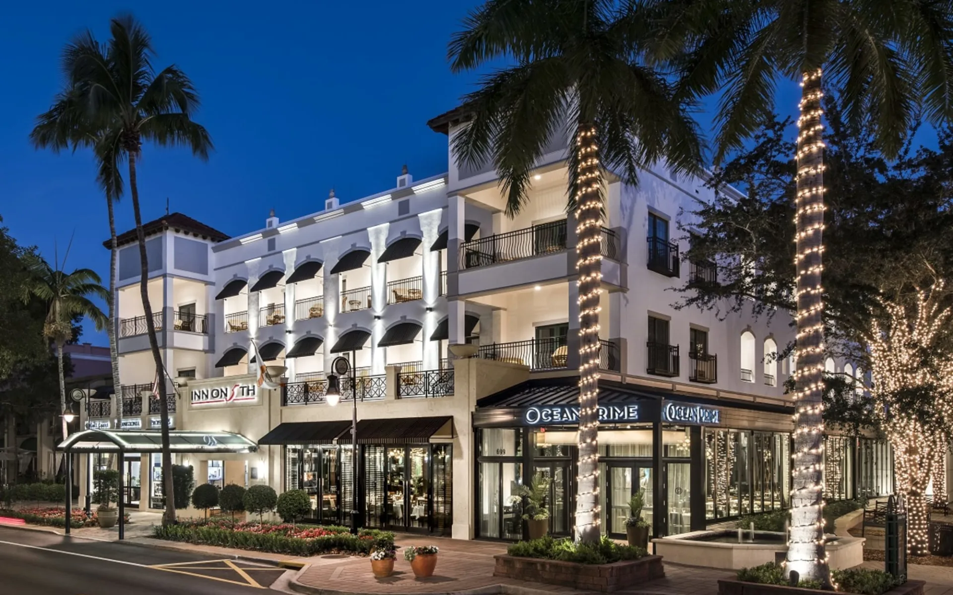 The Inn on Fifth in Naples: Exterior_The Inn on Fifth_Aussenansicht bei Nacht_Naples CVB Eureopean Office
