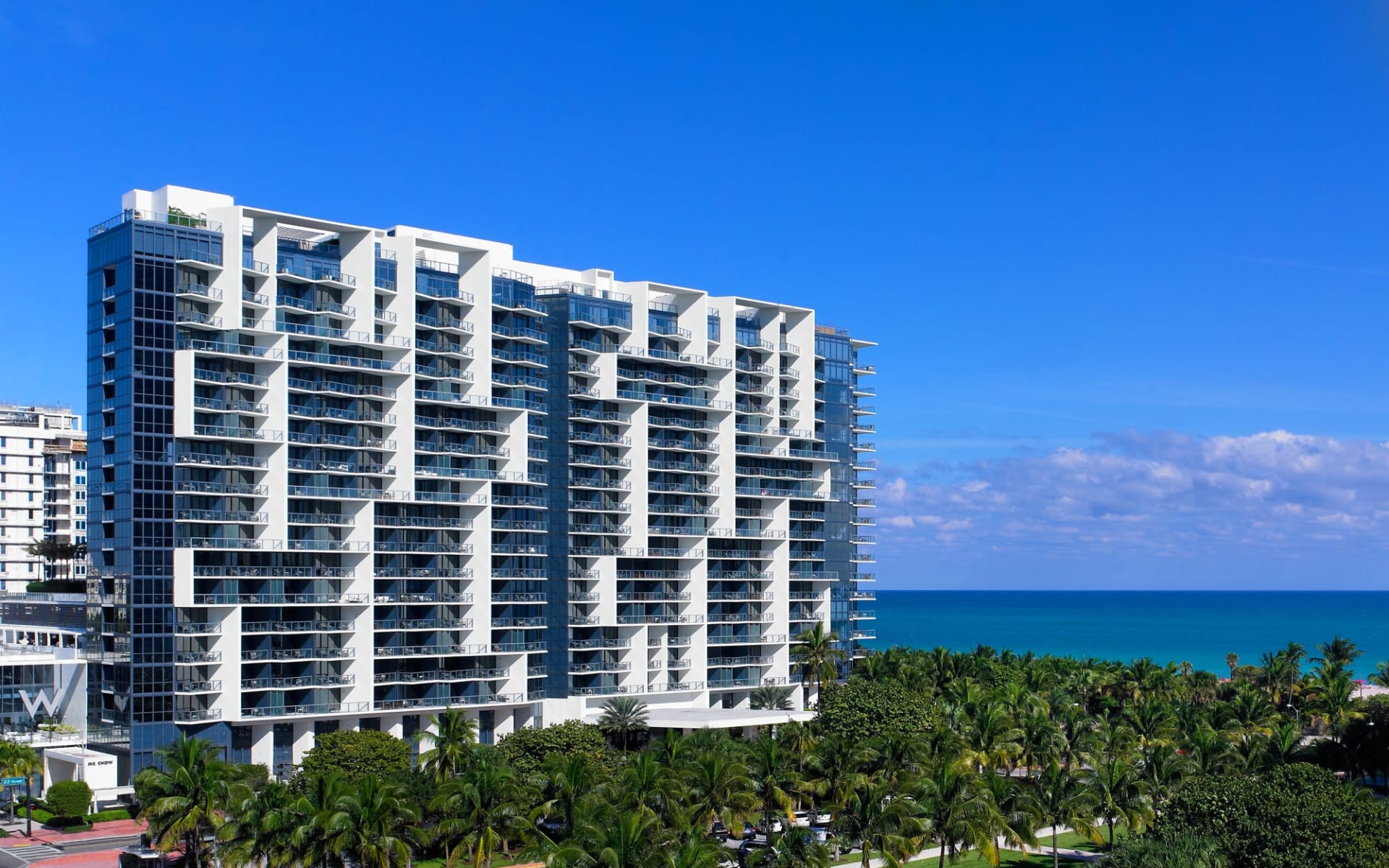 W South Beach in Miami Beach: Aussenansicht W South Beach in Miami Beach: Aussenansicht