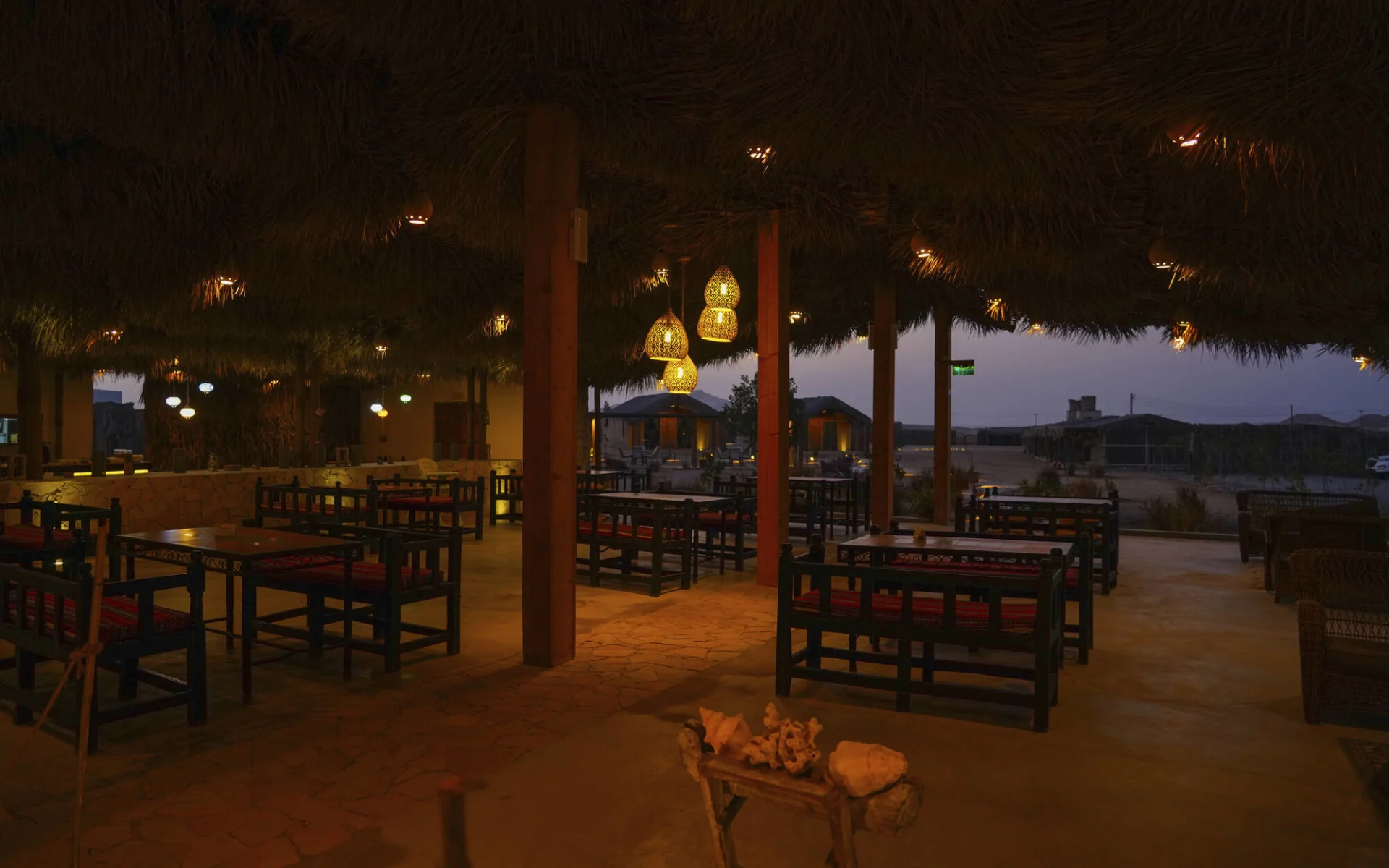 Sama Ras Al Jinz Eco Lodge in Sur: f&b: Sama Ras Al Jinz Eco Lodge in Sur: f&b: