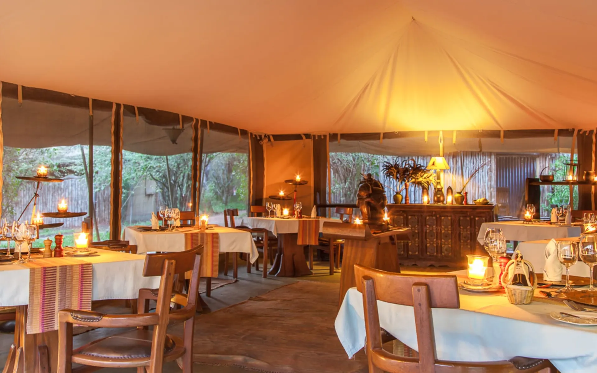Mara Ngenche Camp in Masai Mara: f&b: Mara Ngenche Camp in Masai Mara: f&b: