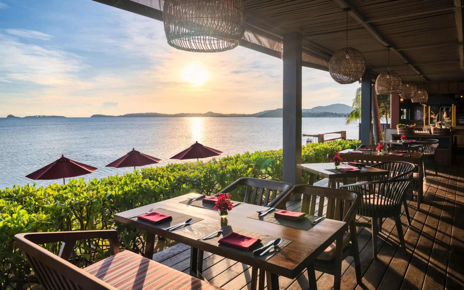 NH Collection Samui Peace Resort in Ko Samui:  Restaurant Sea Wrap