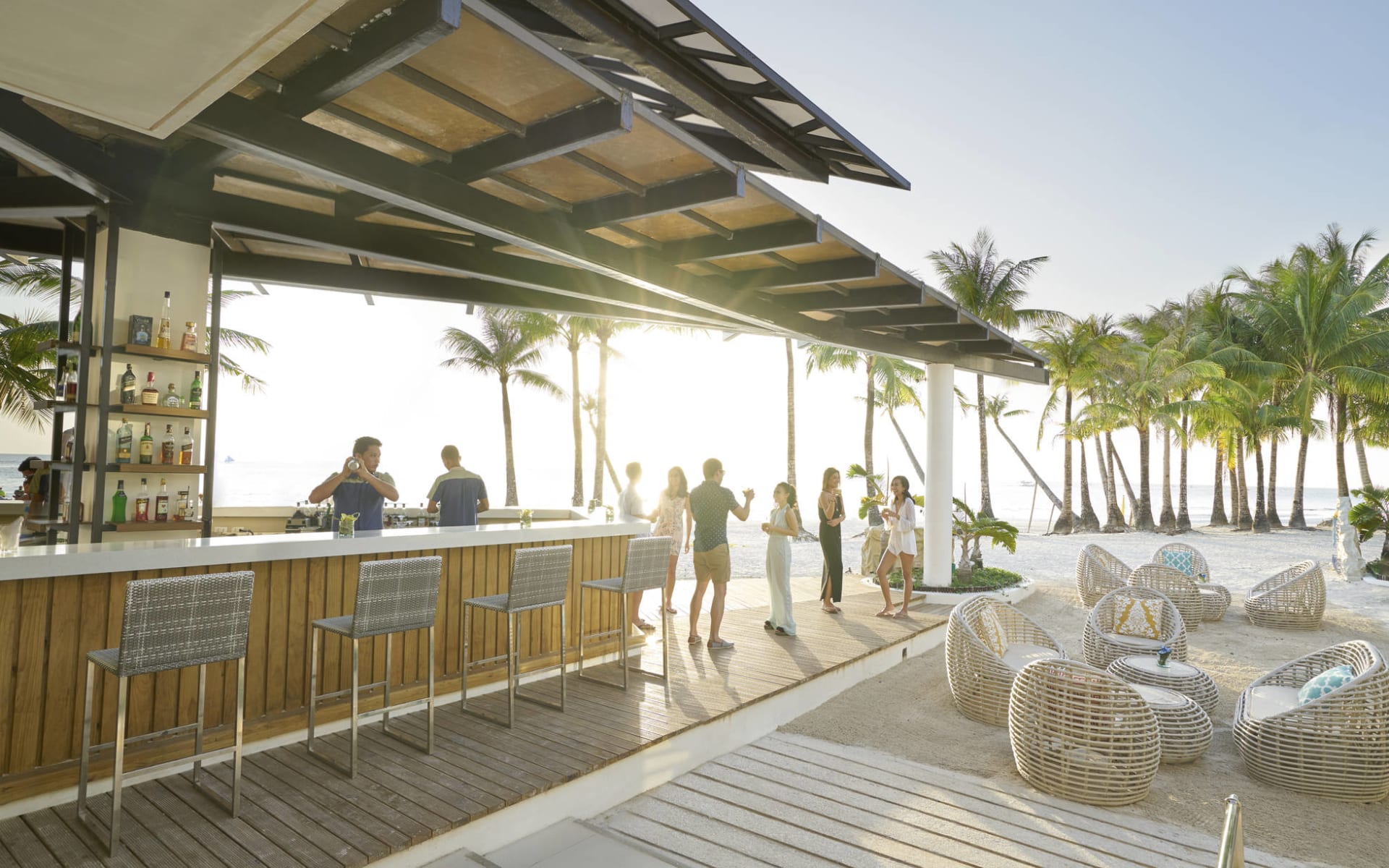 Discovery Boracay: SandBar Beach Bar Discovery Boracay: SandBar Beach Bar