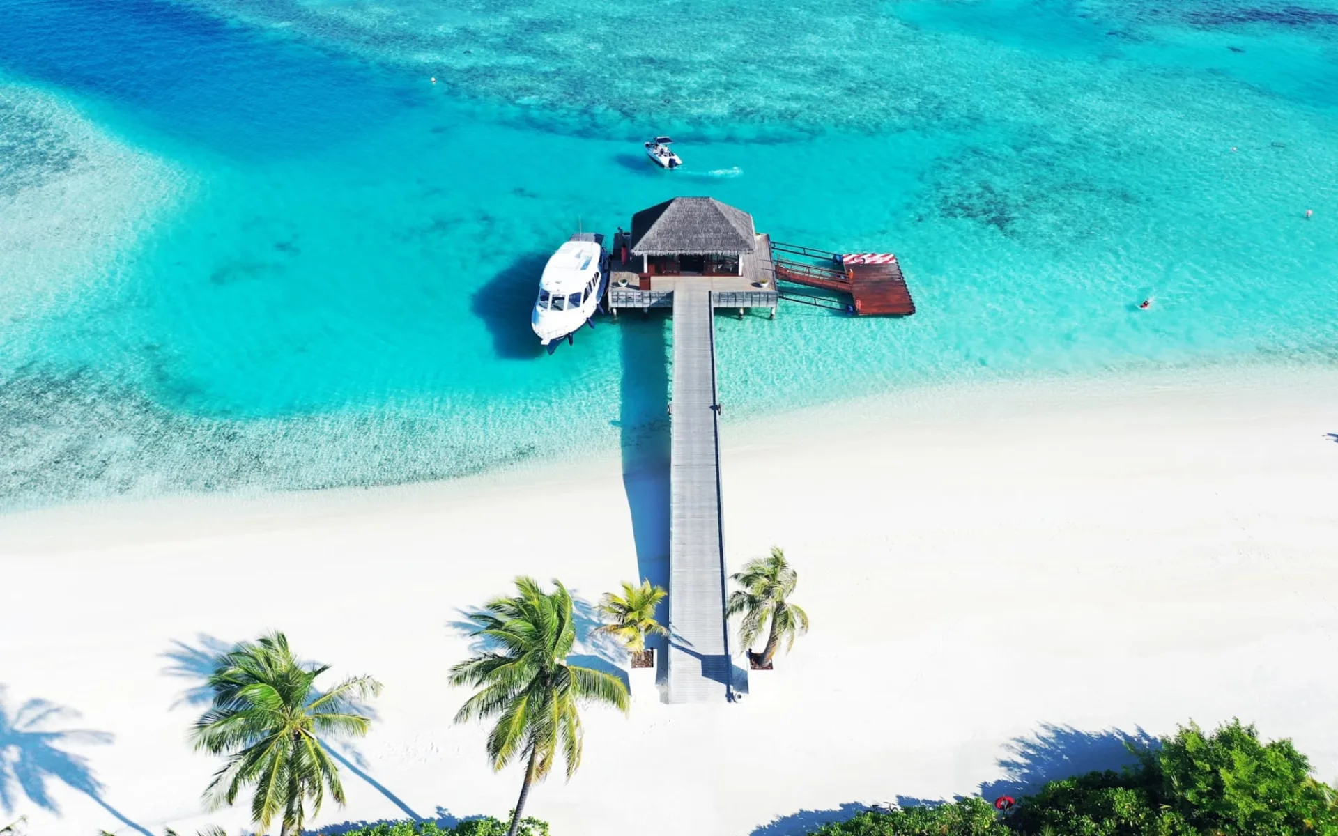 Niyama Private Islands Maldives in Dhaalu-Atoll: Arrival Jetty Niyama Private Islands Maldives in Dhaalu-Atoll: Arrival Jetty