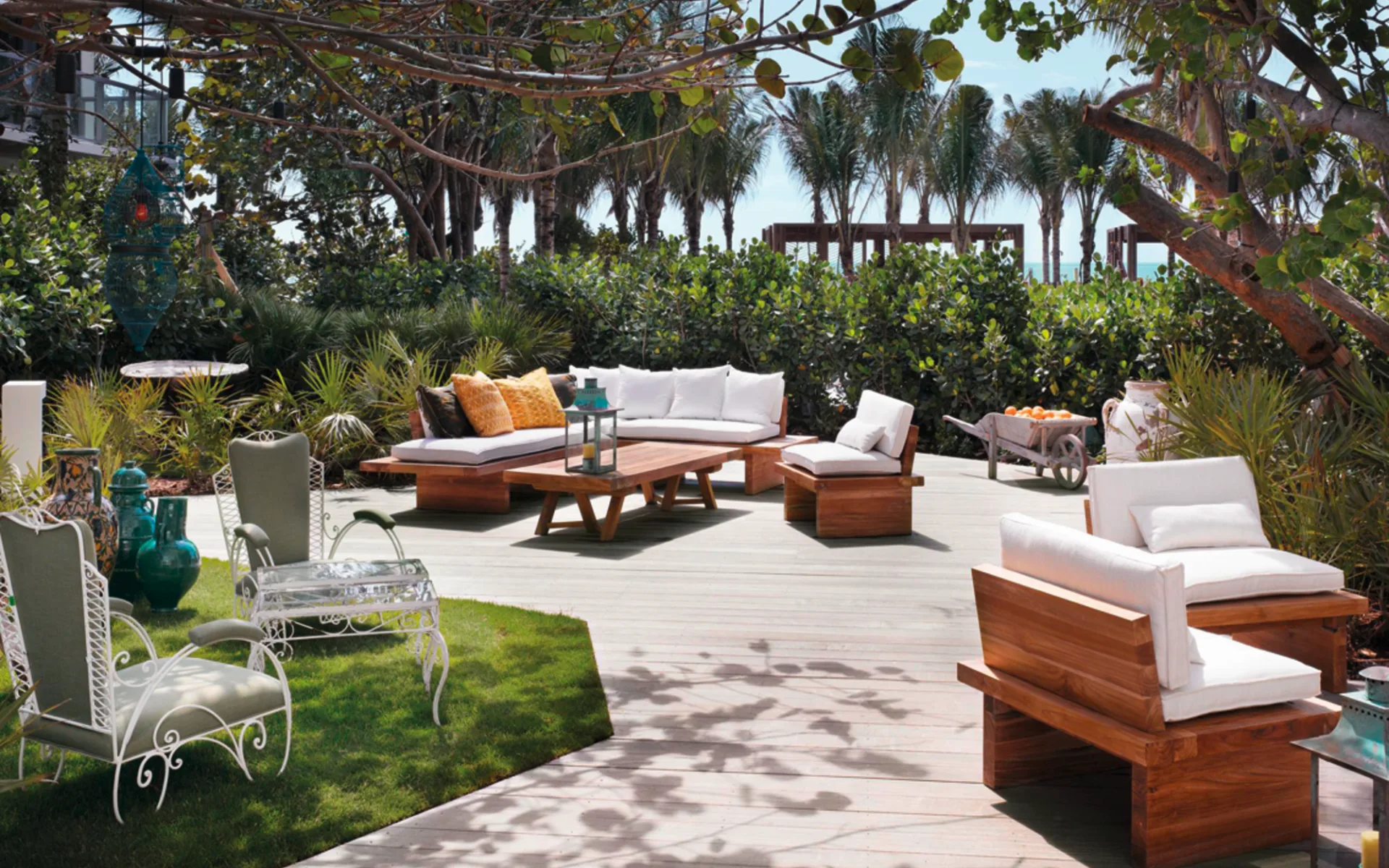 W South Beach in Miami Beach: Gartenanlage W South Beach in Miami Beach: Gartenanlage
