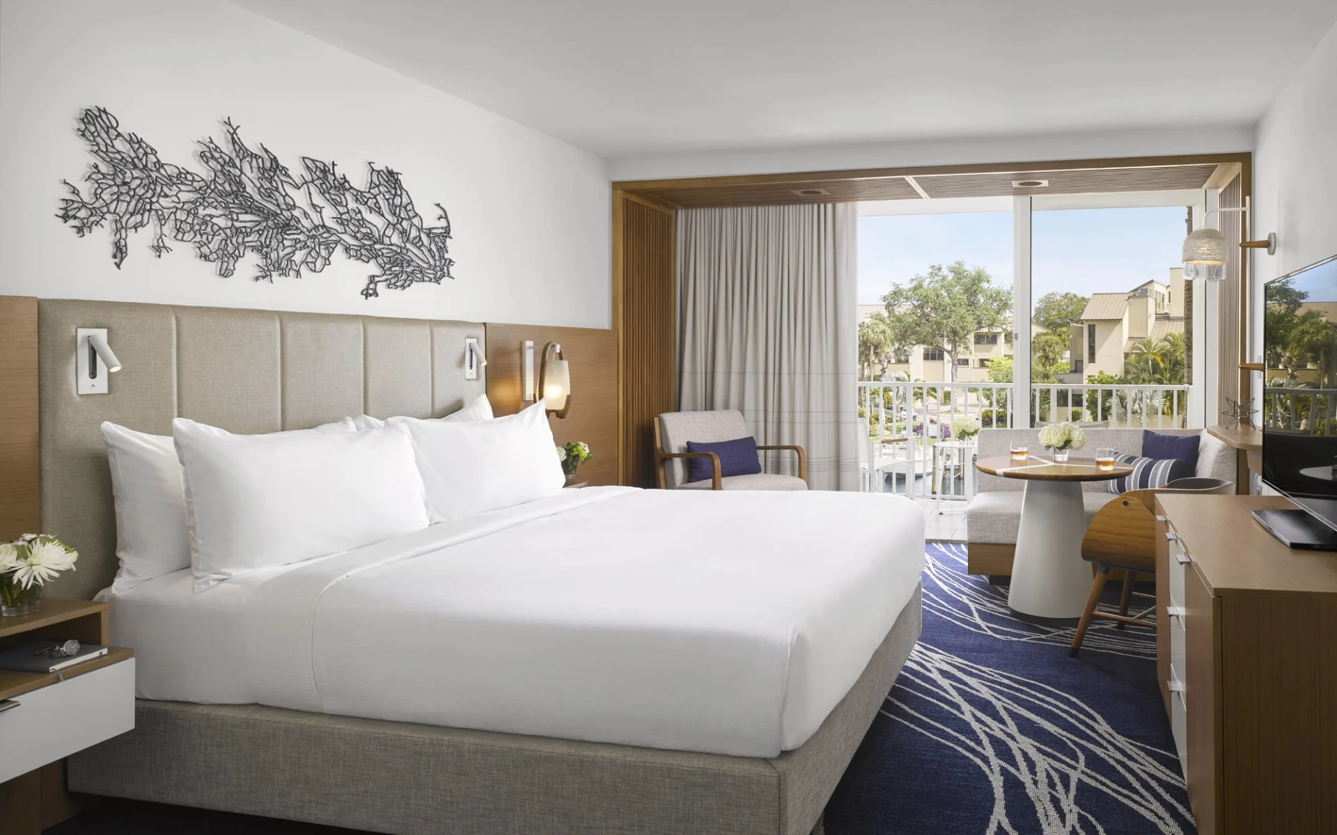 Hilton Fort Lauderdale Marina: Fort Lauderdale_Hilton_Zimmer