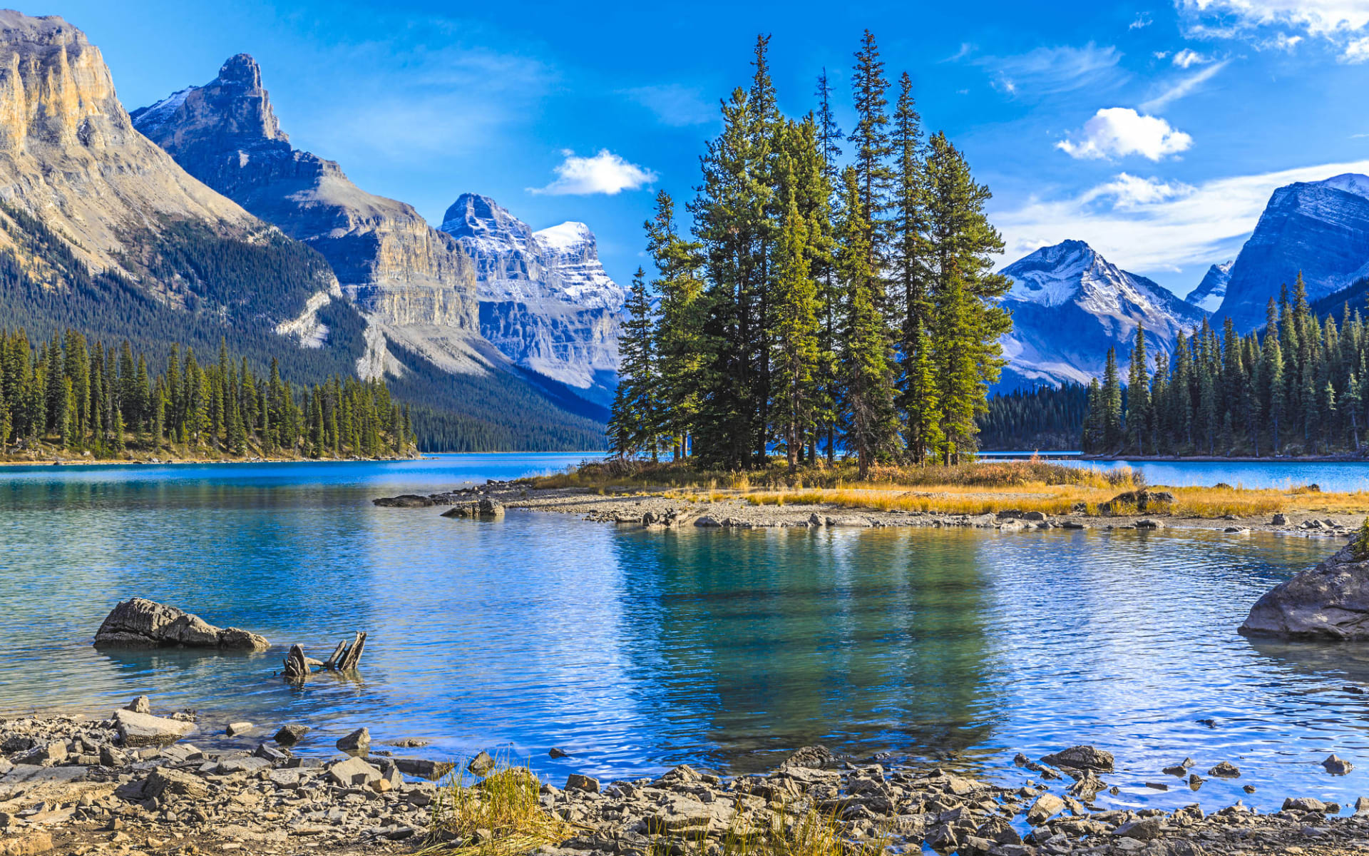 Westkanada Classic ab Vancouver: Kanada_Maligne Lake Westkanada Classic ab Vancouver: Kanada_Maligne Lake