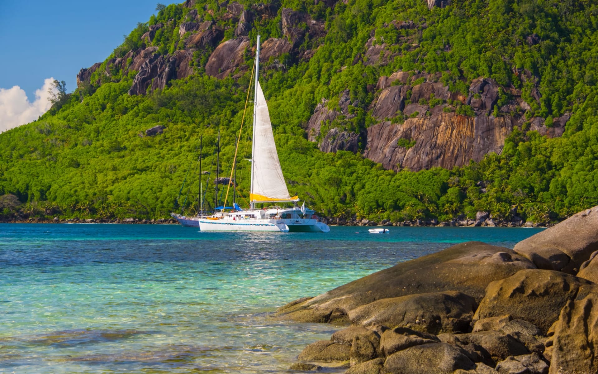 Cocktail Praslin ab Mahé: Le Gauguin - sailing 2