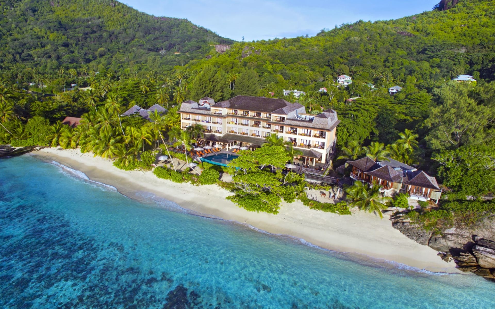 DoubleTree by Hilton Seychelles Allamanda in Mahé: exterior: 
