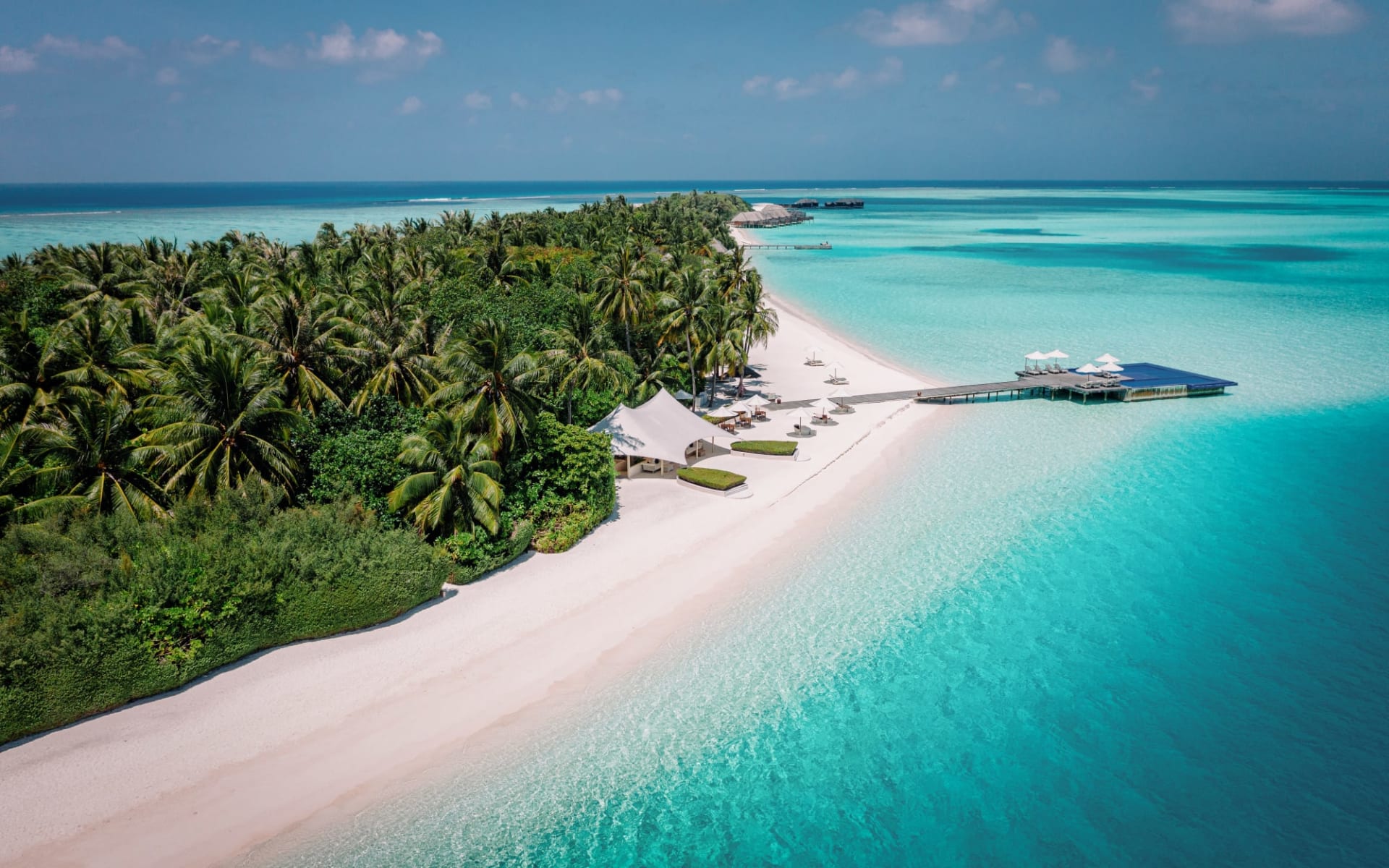 Conrad Maldives Rangali Island in Ari-Atoll: location: Conrad Maldives Rangali Island in Ari-Atoll: location: