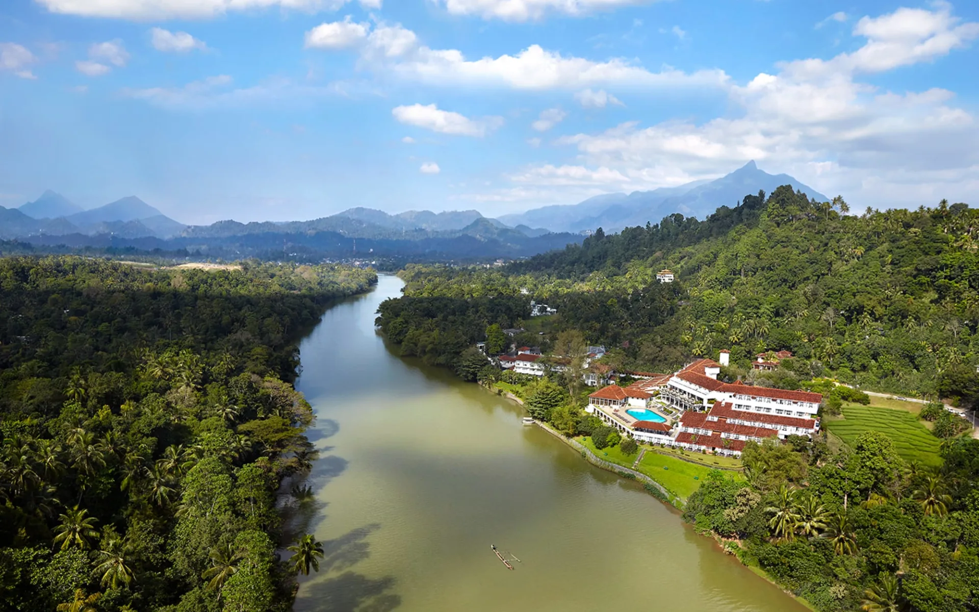 Cinnamon Citadel in Kandy: Aerial Cinnamon Citadel in Kandy: Aerial