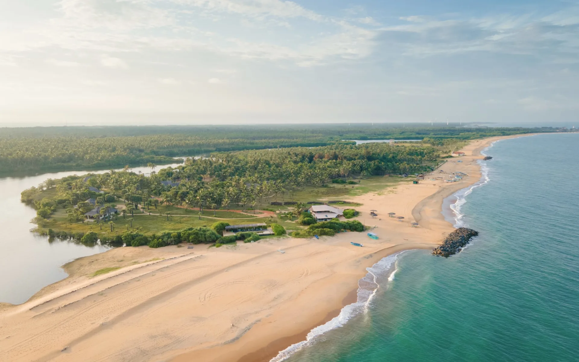 Elements Beach & Nature Resort in Kalpitiya: Bird Eye View Elements Beach & Nature Resort in Kalpitiya: Bird Eye View