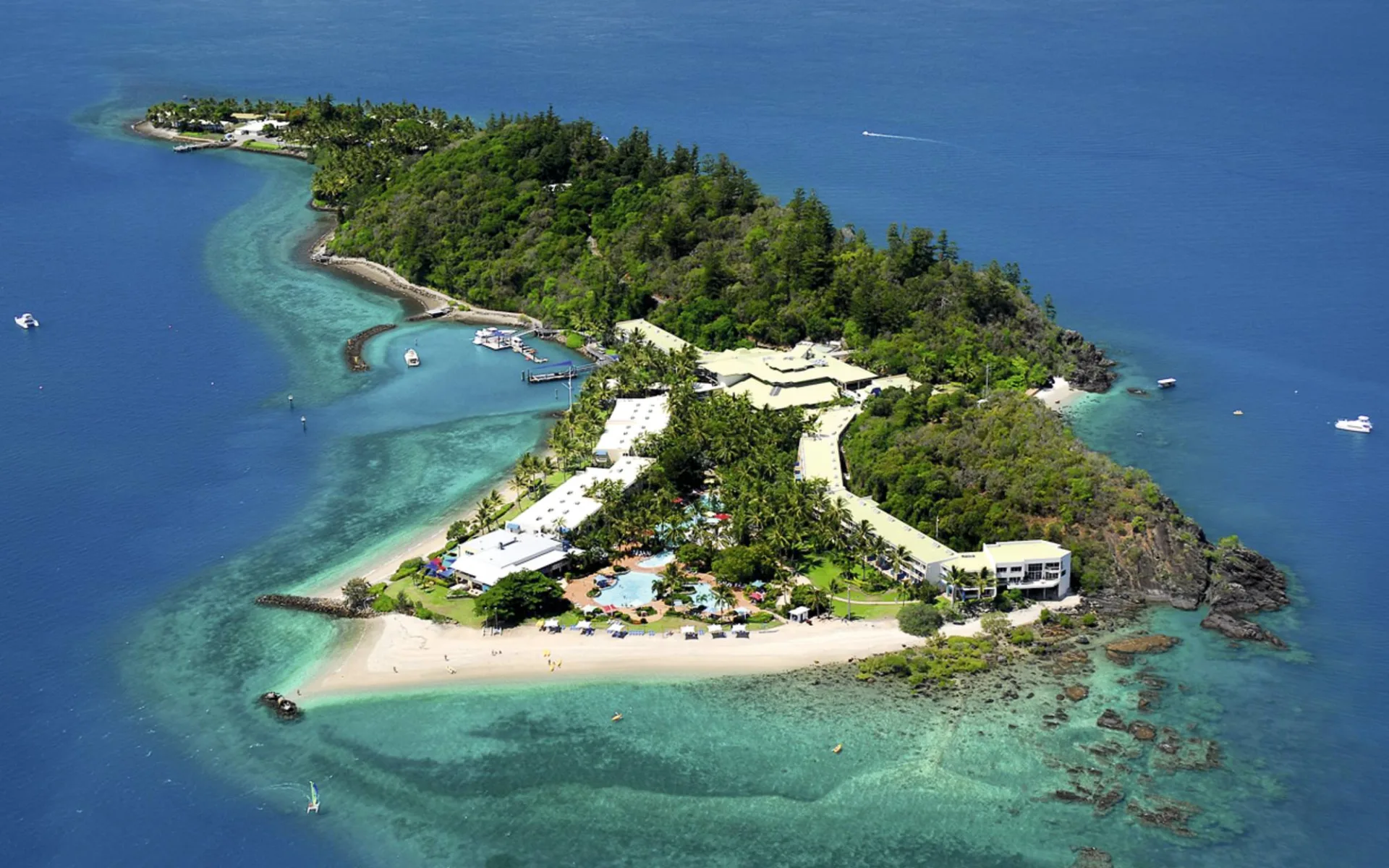 Daydream Island Resort & Spa: Daydream Island Resort & Spa - Vogelperspektive Daydream Island Resort & Spa: Daydream Island Resort & Spa - Vogelperspektive