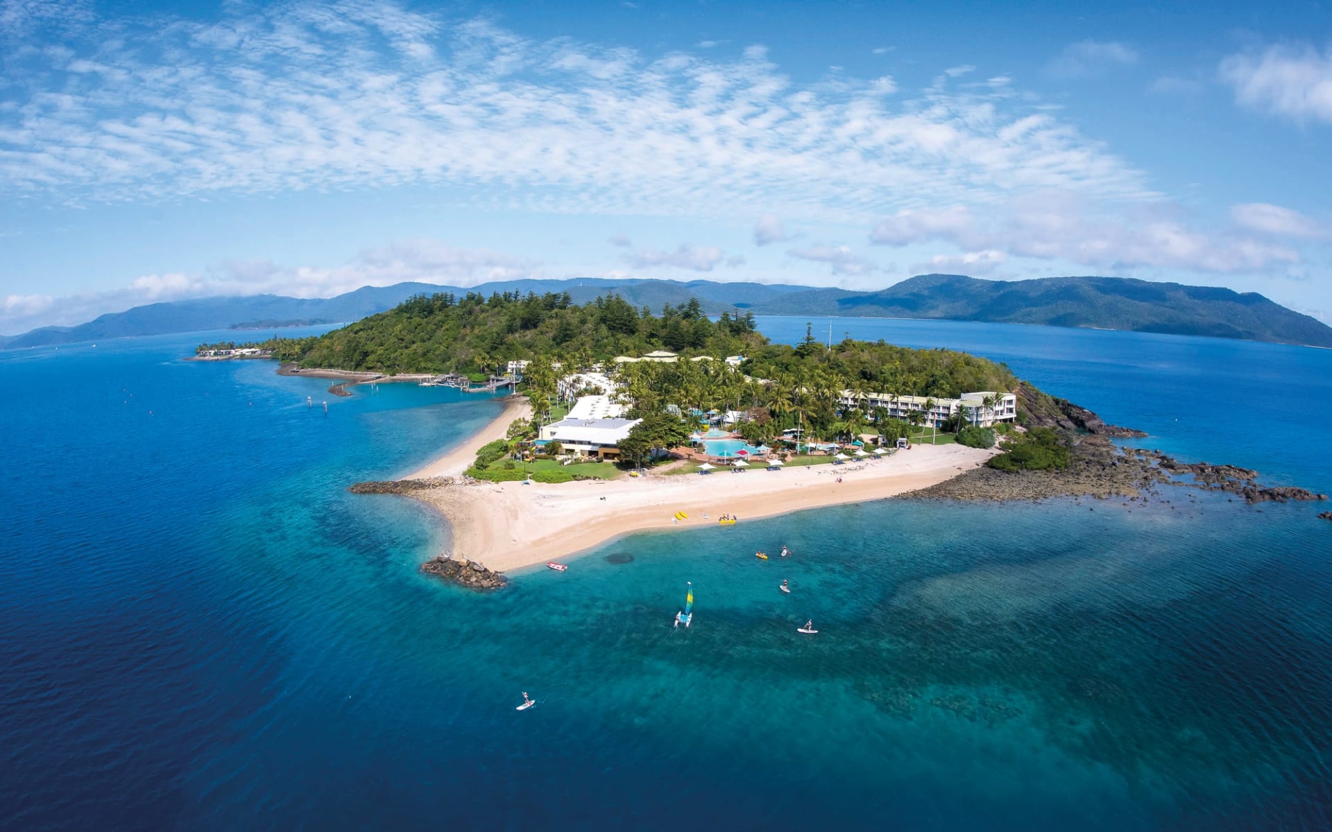 Daydream Island Resort & Spa: Daydream Island Resort & Spa - Vogelperspektive Daydream Island Resort & Spa: Daydream Island Resort & Spa - Vogelperspektive