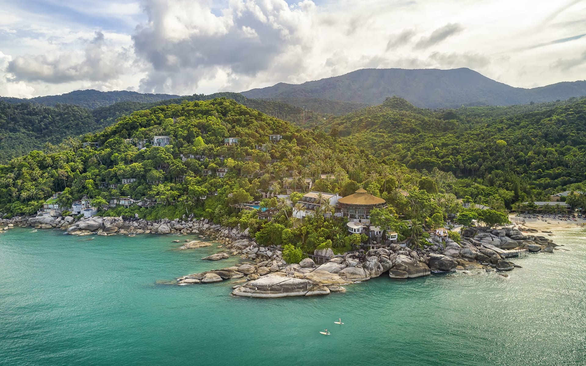 Panviman Resort in Ko Phangan: surrounding Panviman Resort in Ko Phangan: surrounding