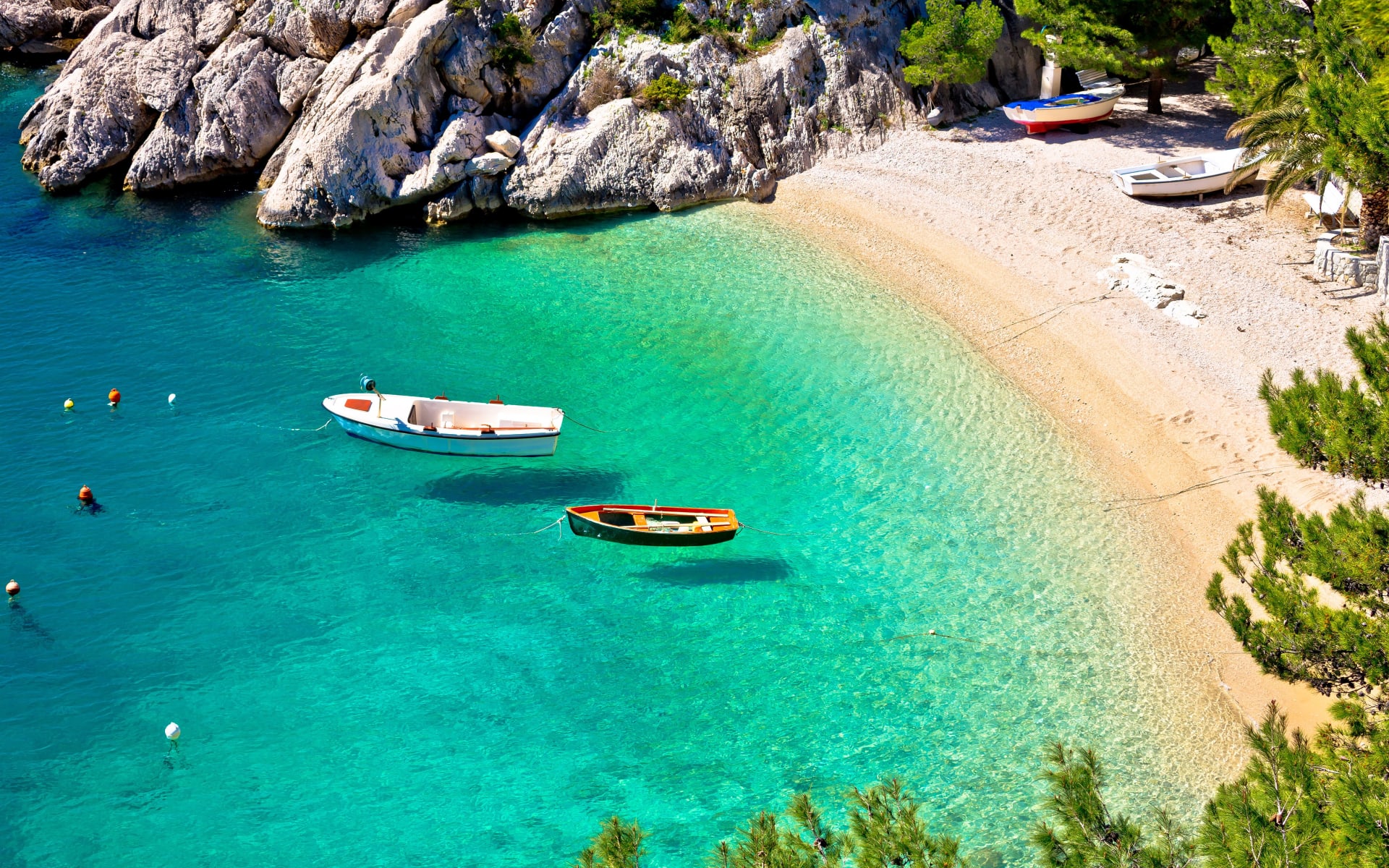 Badeferien im Romana Beach Resort ab Split: Makarska_Beach_ Badeferien im Romana Beach Resort ab Split: Makarska_Beach_