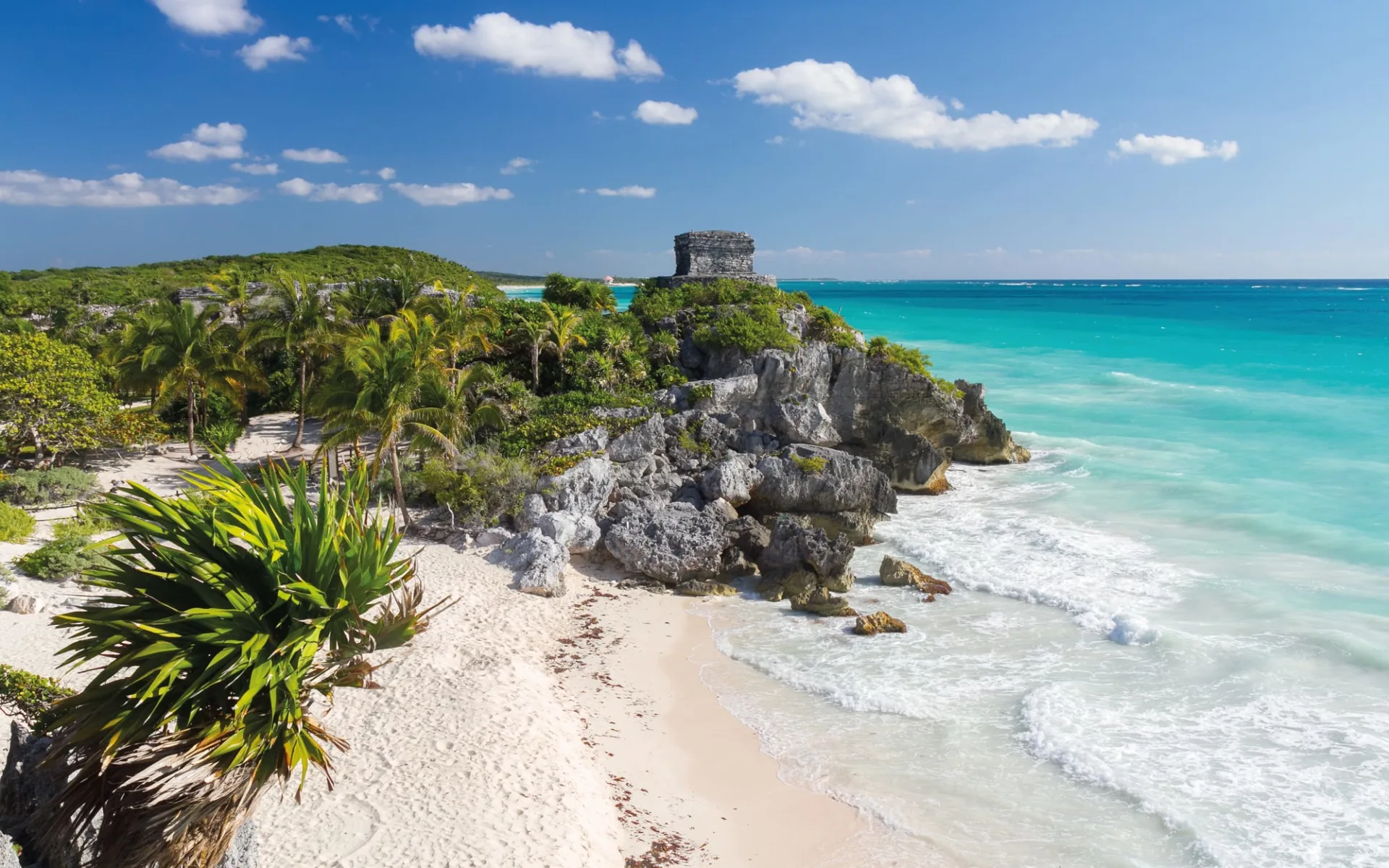 Höhepunkte Yucatán mit Calakmul ab Cancún: Mexico - Yucatan - Maya Ruinen Tulum Höhepunkte Yucatán mit Calakmul ab Cancún: Mexico - Yucatan - Maya Ruinen Tulum