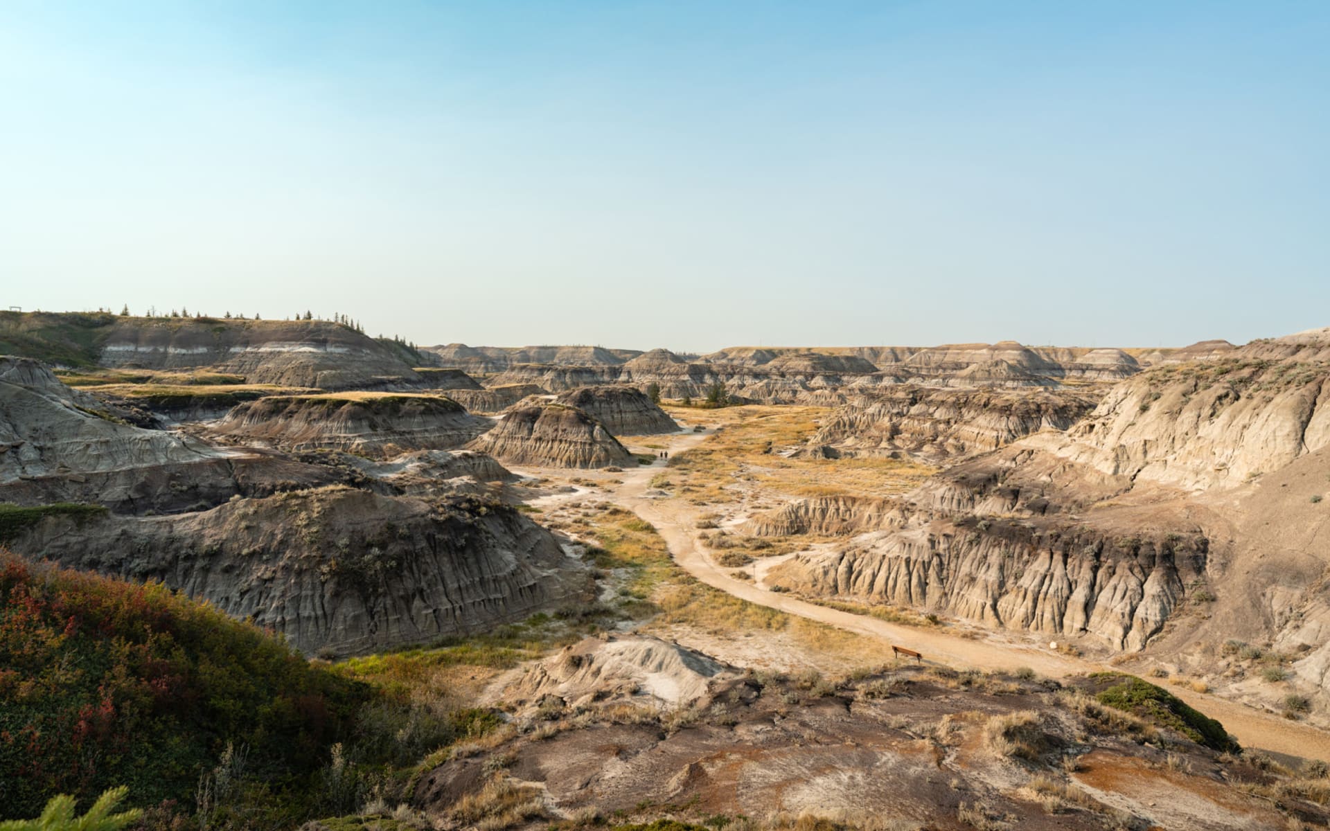Kanadas Wilder Westen: Horseshoe Canyon, Drumheller Kanadas Wilder Westen: Horseshoe Canyon, Drumheller