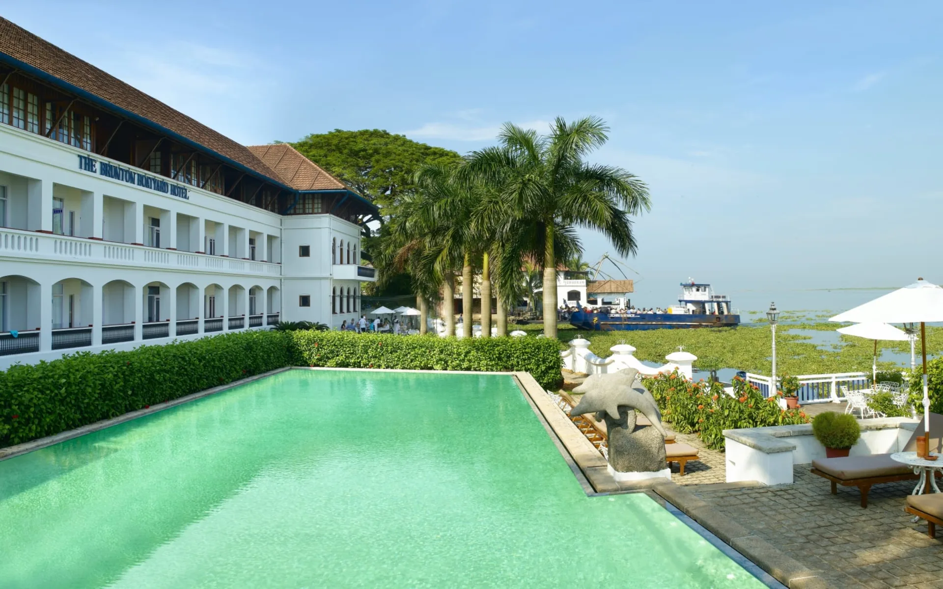 Brunton Boatyard in Kochi: Swimming Pool Brunton Boatyard in Kochi: Swimming Pool
