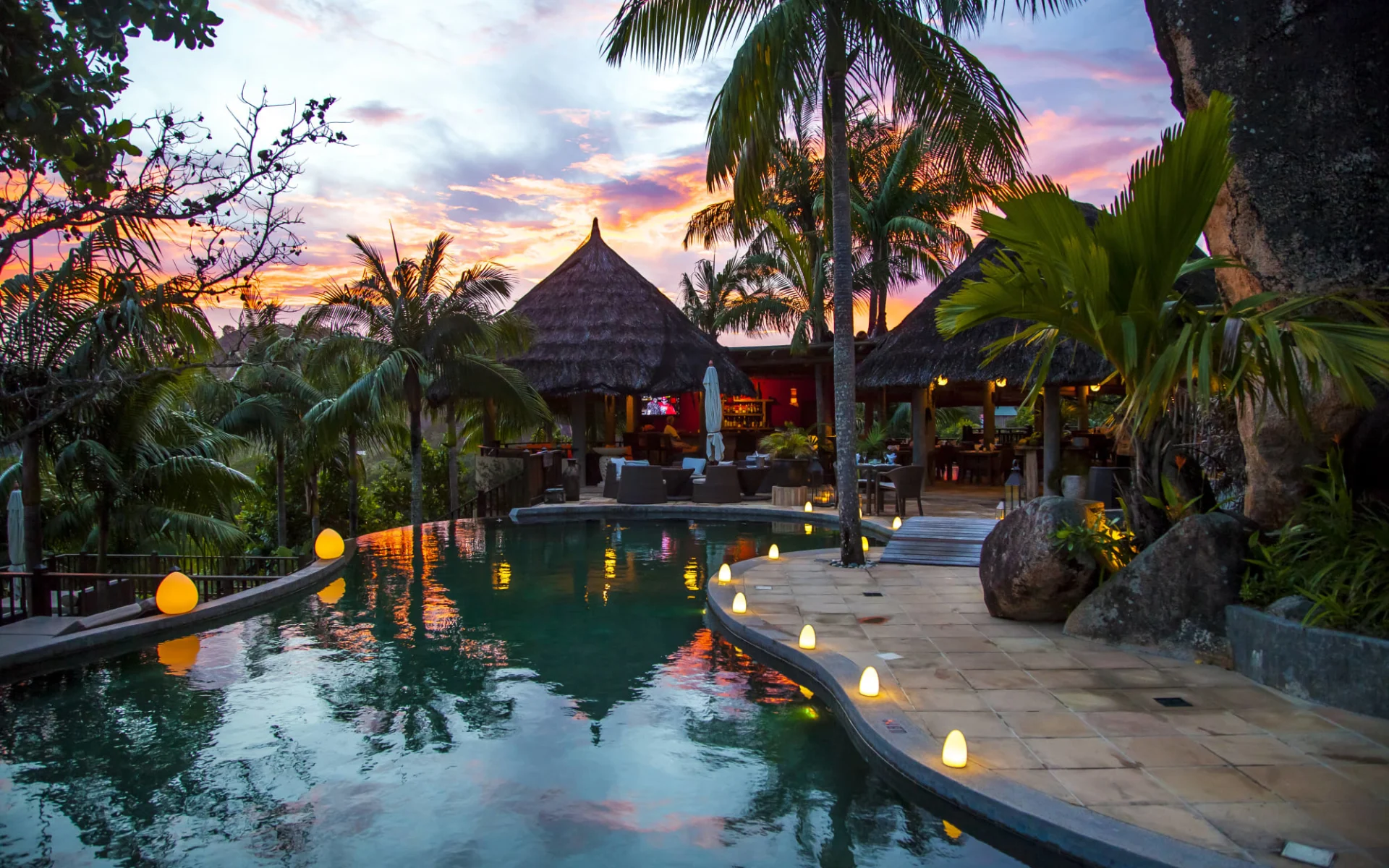 Valmer Resort in Mahé: pool: 