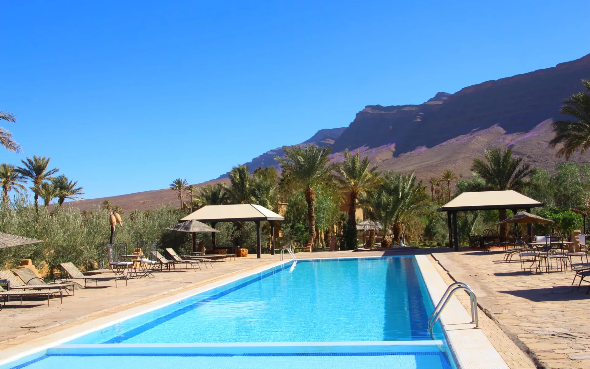 Bab Rimal in Foum Zguid: pool: Bab Rimal in Foum Zguid: pool:
