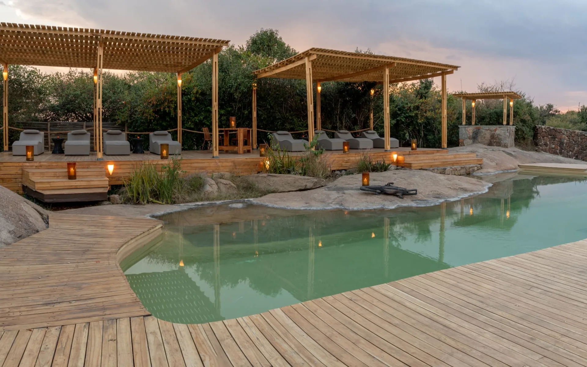 Sayari Camp in Serengeti: pool: Sayari Camp in Serengeti: pool: